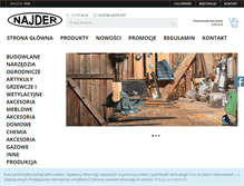 Tablet Screenshot of najder.net